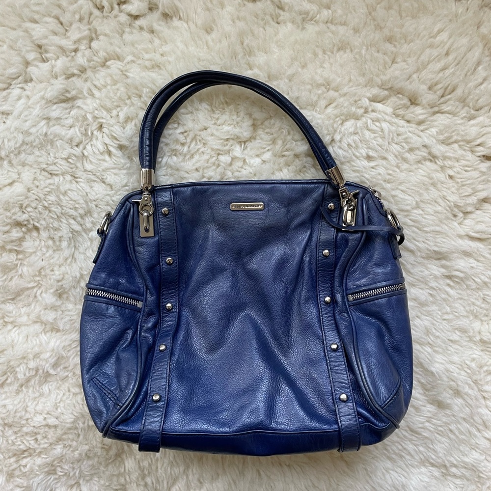 Rebecca Minkoff Blue Leather Purse